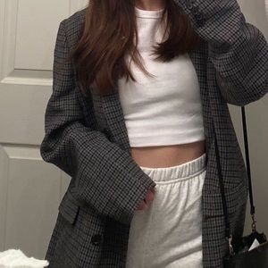 ZARA Plaid Blazer in XL